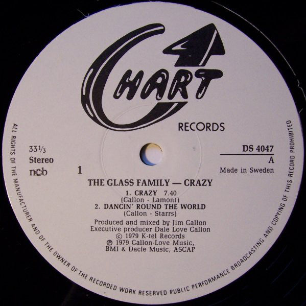 The Glass Family : Crazy! (LP, Album)