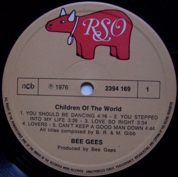 Bee Gees : Children Of The World (LP, Album)