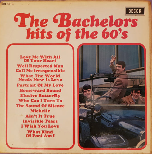 The Bachelors : Hits Of The 60's (LP, Album)