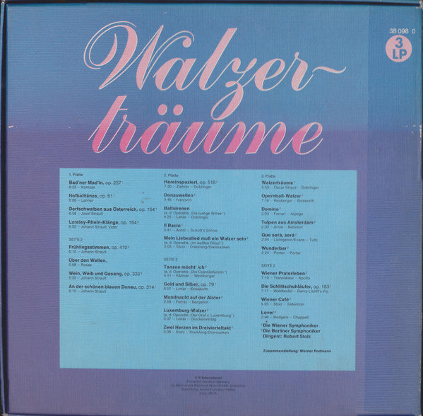 Various : Walzerträume (3xLP + Box, Comp, Club)