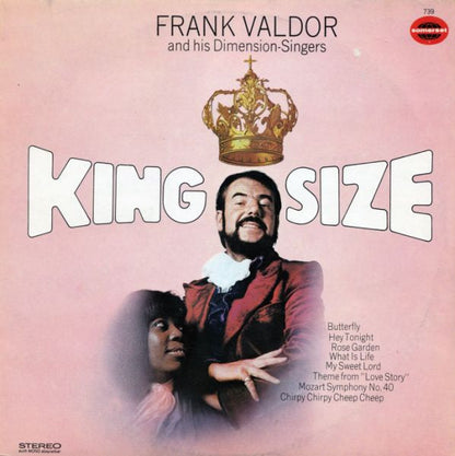 Frank Valdor And His Dimension-Singers : Kingsize (LP, Album)