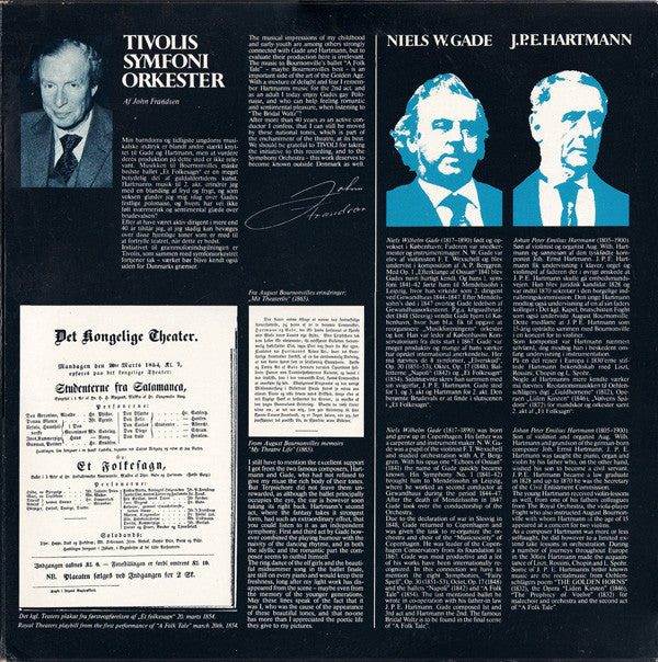 Niels Wilhelm Gade & Johan Peter Emilius Hartmann / Tivolis Symfoniorkester, John Frandsen : Et Folkesagn. A Folk Tale (2xLP, Album)