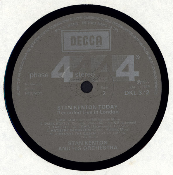 Stan Kenton : Stan Kenton Today (2xLP, Album)