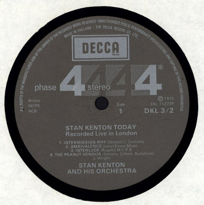 Stan Kenton : Stan Kenton Today (2xLP, Album)