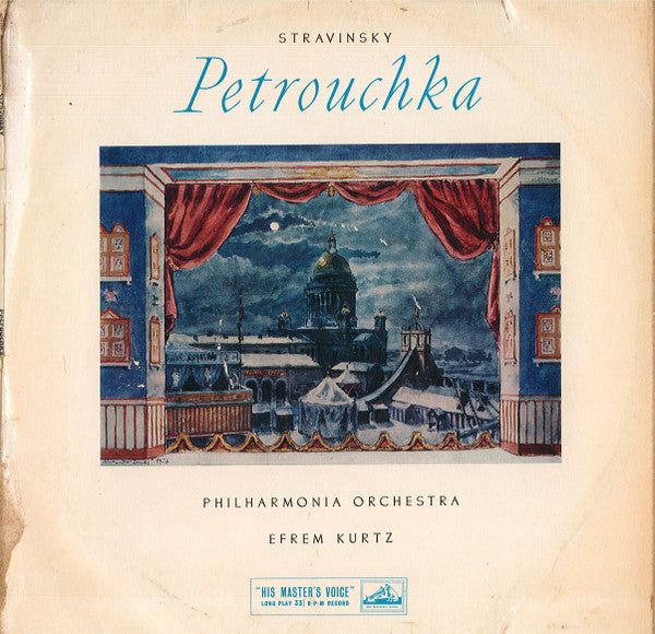 Igor Stravinsky - Philharmonia Orchestra, Efrem Kurtz : Petrouchka (LP, Album, Mono)