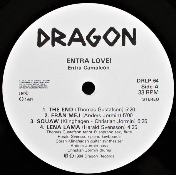 Entra : Entra Love! (LP, Album)