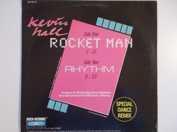 Kevin Hall : Rocket Man (12", Maxi)