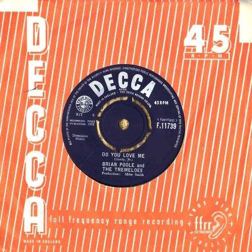 Brian Poole & The Tremeloes : Do You Love Me (7", Single, 4-P)