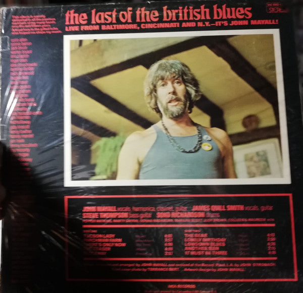 John Mayall : The Last Of The British Blues (LP, Album)