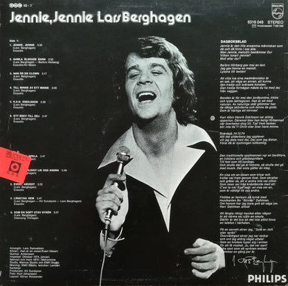 Lars Berghagen : Jennie, Jennie (LP, Album)