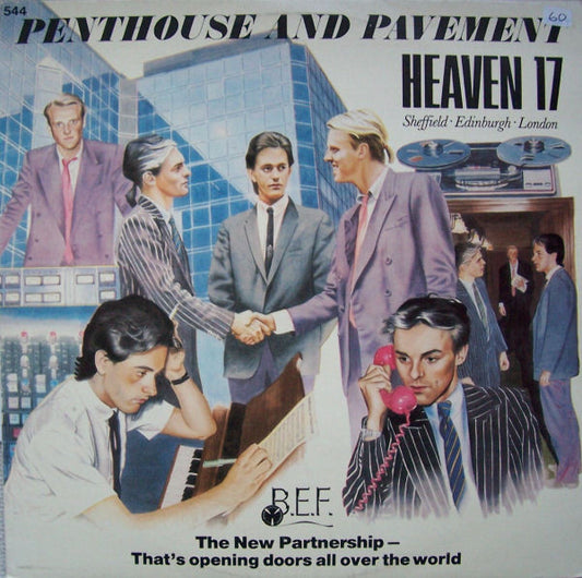 Heaven 17 : Penthouse And Pavement (LP, Album)