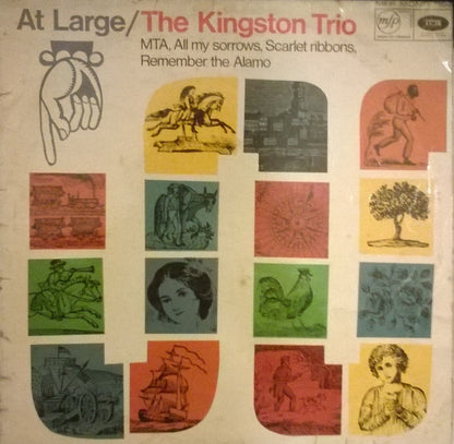 Kingston Trio : At Large (LP, Album, Mono, RE, Pur)