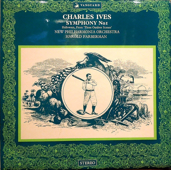 Charles Ives - New Philharmonia Orchestra - Harold Farberman : Symphony No. 1 • Hallowe'en (From Three Outdoor Scenes) (LP)