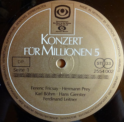 Various : Konzert Für Millionen 5 (LP, Comp)