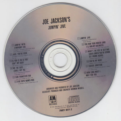 Joe Jackson's Jumpin' Jive : Jumpin' Jive (CD, Album, RE, RP)