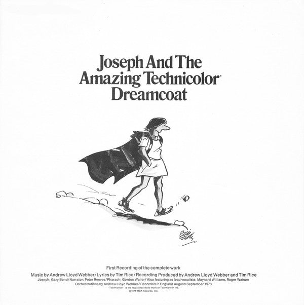 Andrew Lloyd Webber And Tim Rice : Joseph And The Amazing Technicolor Dreamcoat (LP, Album)