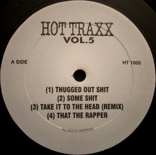 Various : Hot Traxx Vol. 5 (12")