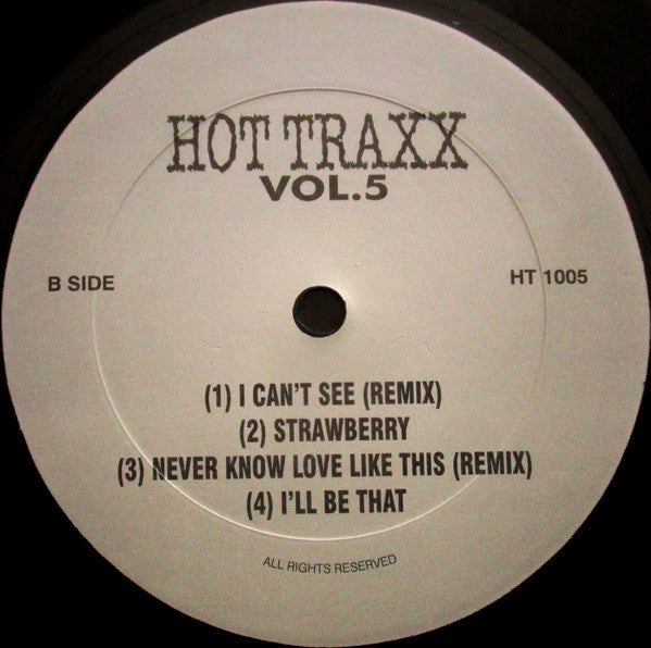 Various : Hot Traxx Vol. 5 (12")