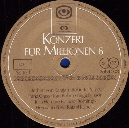 Various : Konzert Für Millionen 6 (LP, Comp)