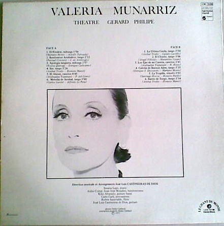 Valeria Munarriz : Je Te Chanterai Un Tango... (LP, RE)