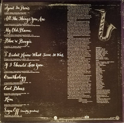 Supersax : Supersax Plays Bird With Strings (LP, Album, Los)