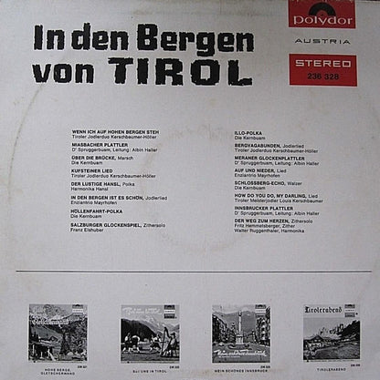 Various : In Den Bergen Von Tirol (LP, Comp)