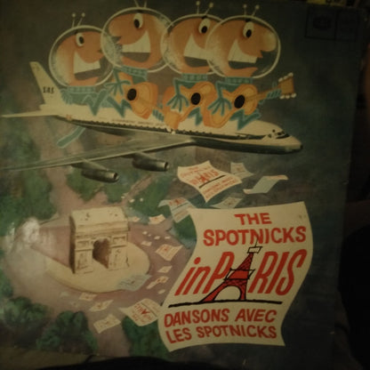 The Spotnicks : The Spotnicks In Paris Dansons Avec Les Spotnicks (LP, Album, Mono)