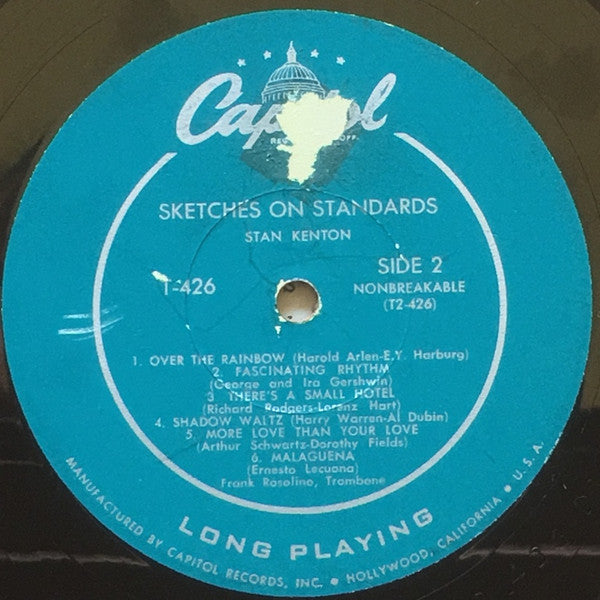 Stan Kenton : Sketches On Standards (LP, Scr)