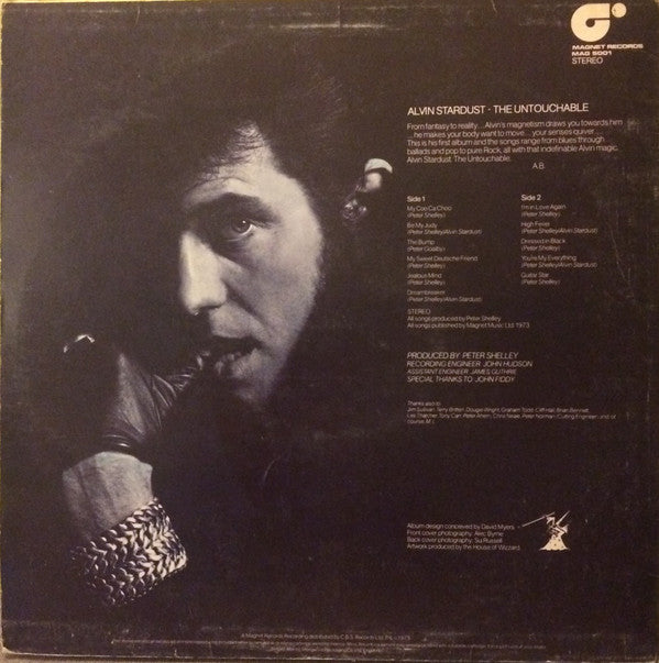 Alvin Stardust : The Untouchable (LP, Album)