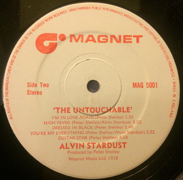 Alvin Stardust : The Untouchable (LP, Album)