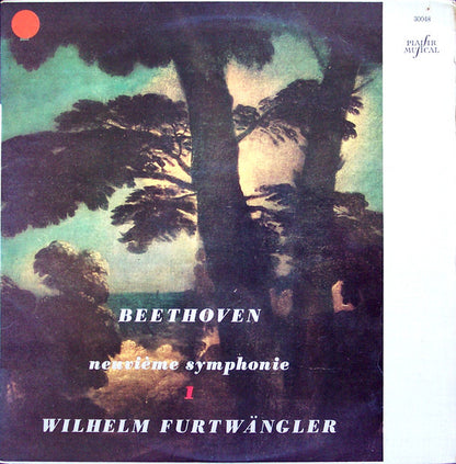 Ludwig Van Beethoven - Chor der Bayreuther Festspiele , Et  Orchester der Bayreuther Festspiele, Elisabeth Schwarzkopf, Elisabeth Höngen, Hans Hopf, Otto Edelmann, Wilhelm Furtwängler : 9e Symphonie - I - 1er Et 2e Mouvements (LP, Mono)