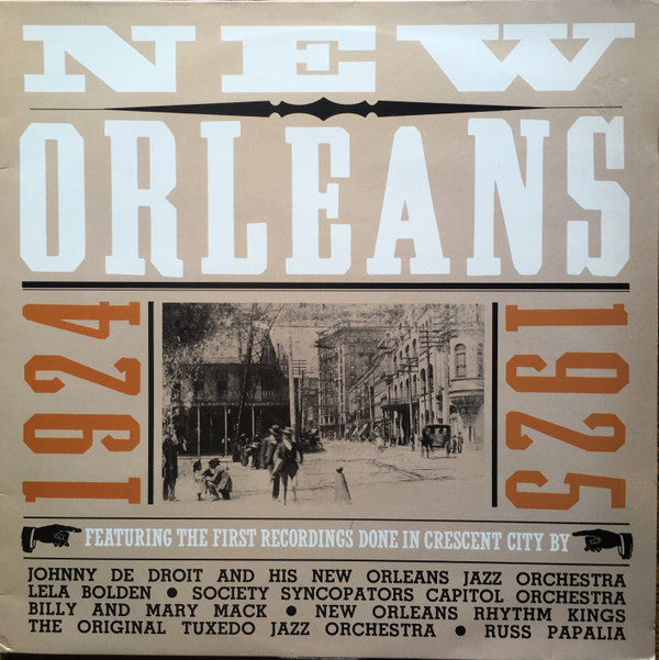 Various : New Orleans 1924-1925 (LP, Comp)