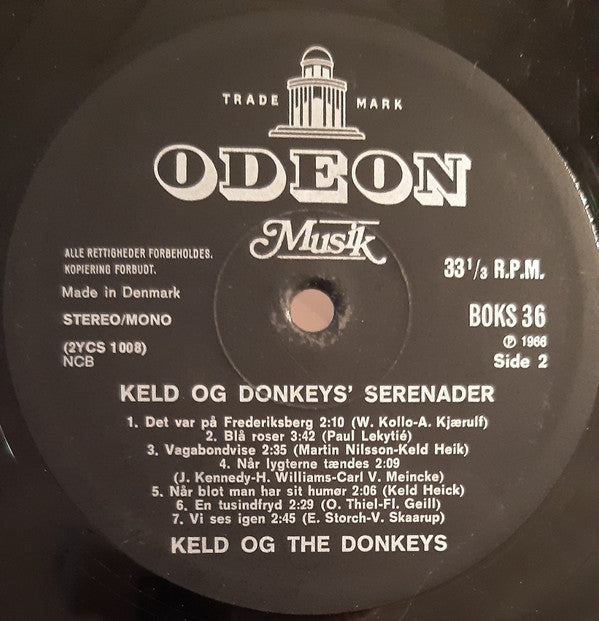 Keld & The Donkeys : Keld & Donkeys Serenader (LP, Album, RE)