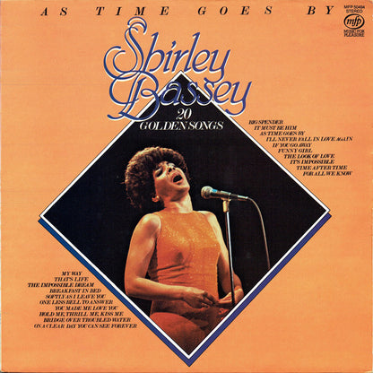 Shirley Bassey : As Time Goes By (LP, Album, Comp, RP)