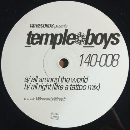 The Temple Boys : All Around The World / All Right (12")