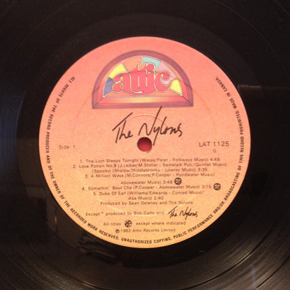 The Nylons : The Nylons (LP, Album)