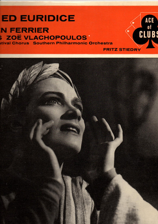 Christoph Willibald Gluck - Kathleen Ferrier / Ann Ayars / Zoë Vlachopoulos / Glyndebourne Festival Chorus / Southern Philharmonic Orchestra / Fritz Stiedry : Orfeo Ed Euridice (Abridged Version) (LP, Mono, Gre)