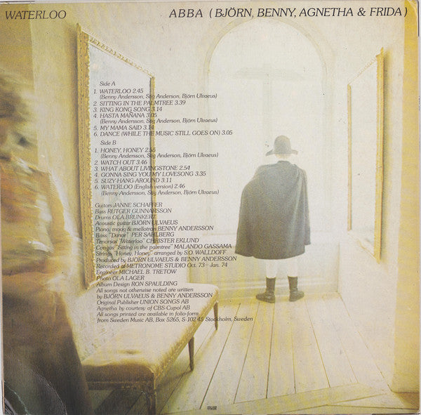 ABBA, Björn & Benny, Agnetha & Anni-Frid : Waterloo (LP, Album, RP)