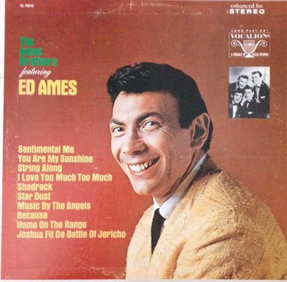 The Ames Brothers Featuring Ed Ames : The Ames Brothers Featuring Ed Ames (LP, Comp)