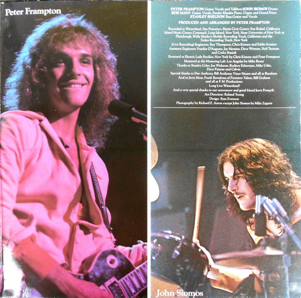 Peter Frampton : Frampton Comes Alive! (2xLP, Album, RE)