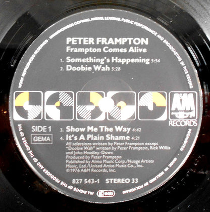 Peter Frampton : Frampton Comes Alive! (2xLP, Album, RE)