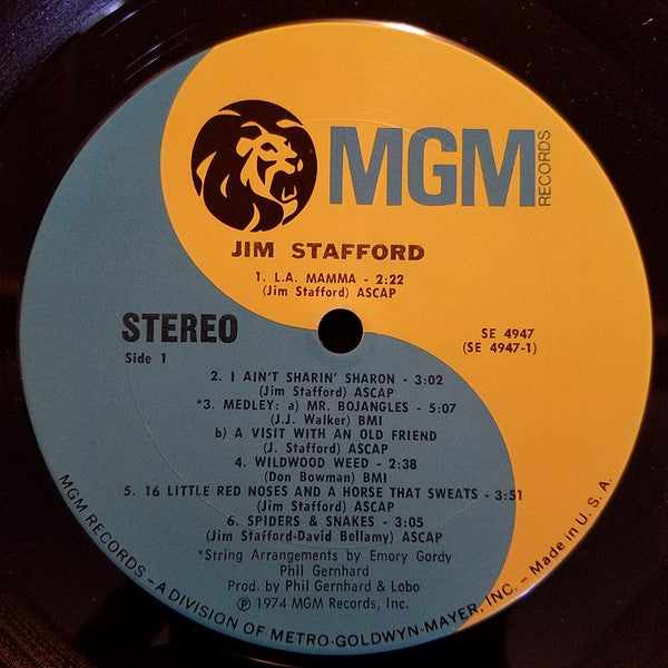 Jim Stafford : Jim Stafford (LP, Album)