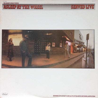 Asleep At The Wheel : Served Live (LP, Album, Win)