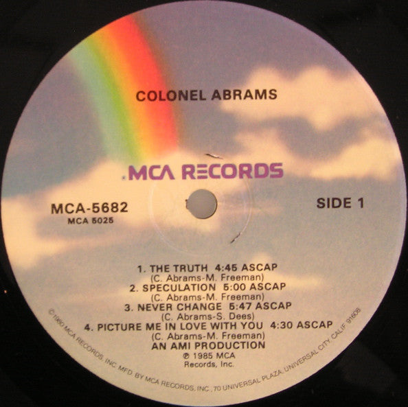 Colonel Abrams : Colonel Abrams (LP, Album)