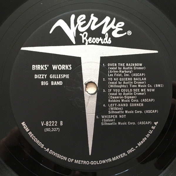 Dizzy Gillespie Big Band : Birks' Works (LP, Album, Mono, RP)