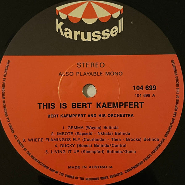 Bert Kaempfert : This Is Bert Kaempfert (LP, Comp, RE)