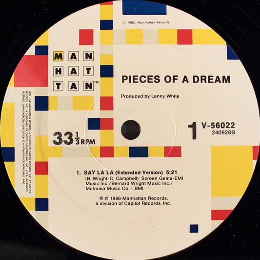 Pieces Of A Dream : Say La La (12")