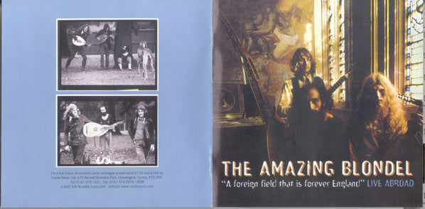 Amazing Blondel : A Foreign Field That Is Forever England - Live Abroad (CD, Album, RE)