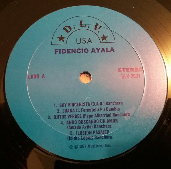 Los Satelites De Fidencio Ayala : Soy Virgencita (LP, Album)