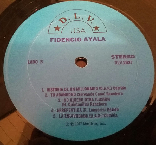 Los Satelites De Fidencio Ayala : Soy Virgencita (LP, Album)